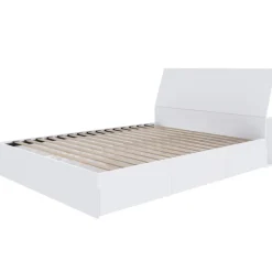 Queen Bed with 3-Drawer Storage and Headboard (60