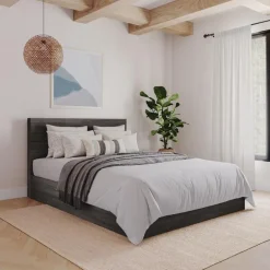 Queen Bed with 3-Drawer Storage (60") - Nexera