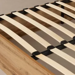 Queen Bed with 2-Drawer Storage and Headboard (60
