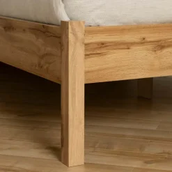 Queen Bed with 2-Drawer Storage and Headboard (60