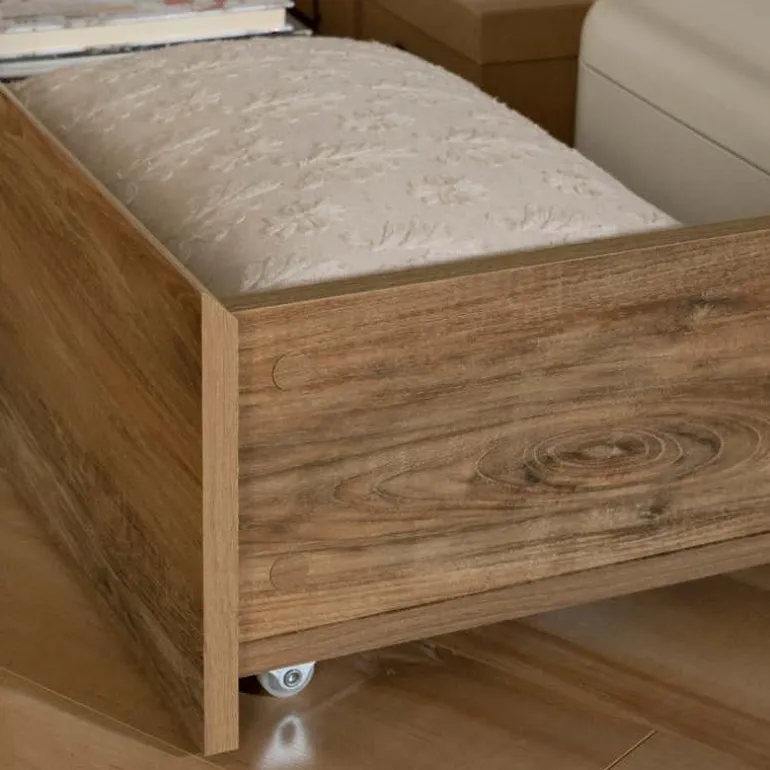 Queen Bed with 2-Drawer Storage and Headboard (60") - South Shore