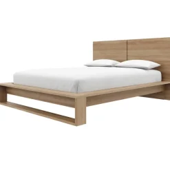 Queen Bed with Headboard (60