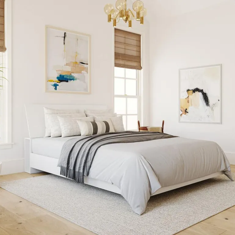 Queen Bed with Headboard (60") - Nexera