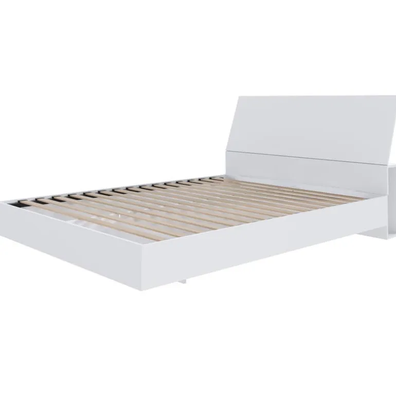 Queen Bed with Headboard (60") - Nexera