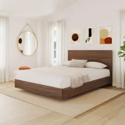Queen Bed with Headboard (60") - Nexera
