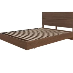 Queen Bed with Headboard (60