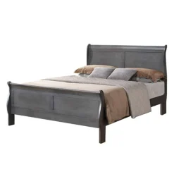 Queen Bed with Headboard (60")