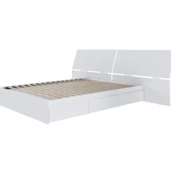 Queen Bed with Headboard (60") - Nexera