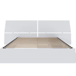 Queen Bed with Headboard (60