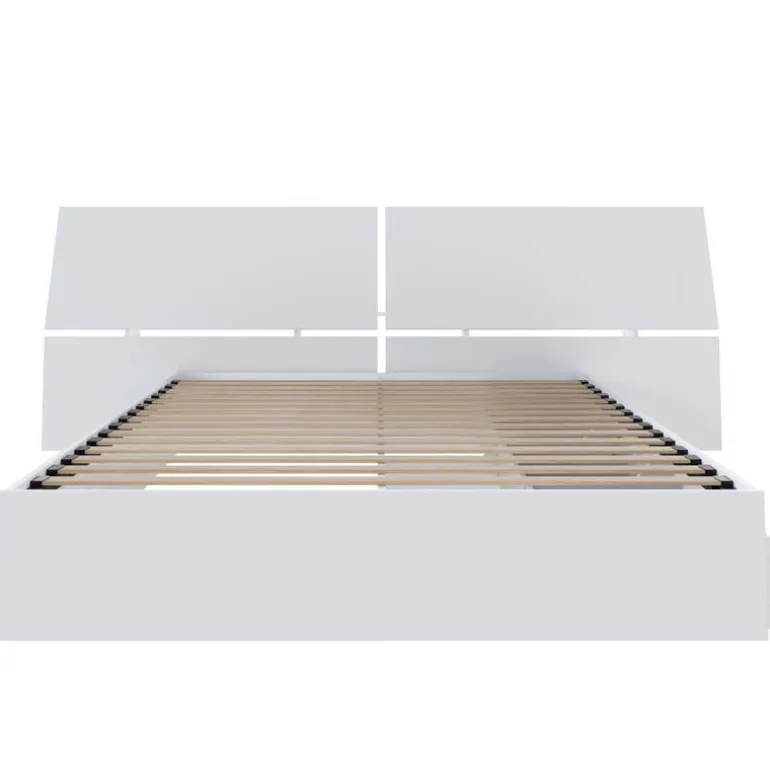 Queen Bed with Headboard (60") - Nexera