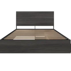 Queen Bed with Headboard (60