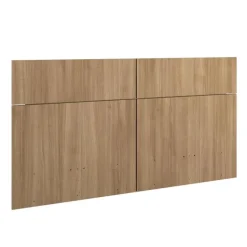 Queen Bed with Wall Units and Nightstands (60