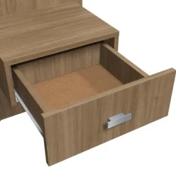 Queen Bed with Wall Units and Nightstands (60