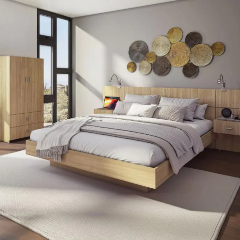 Queen Bedroom Set (60") - 5 pcs
