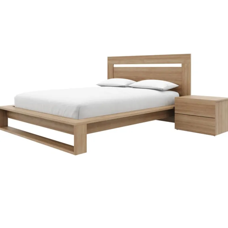 Queen Bedroom Set (60") - 4 pcs - Nexera