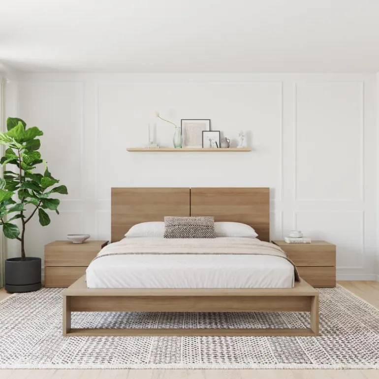Queen Bedroom Set (60") - 4 pcs - Nexera