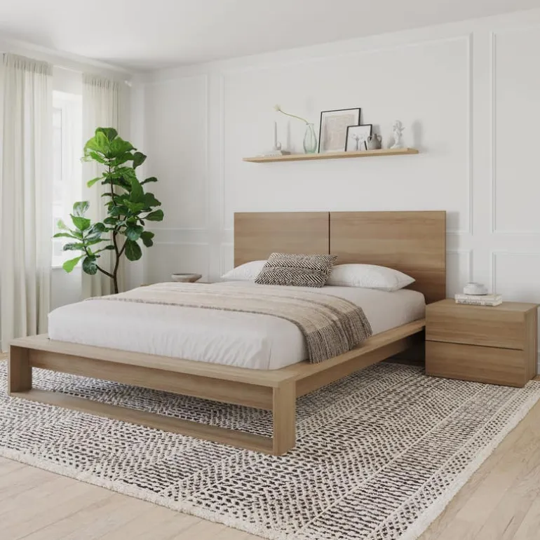 Queen Bedroom Set (60") - 4 pcs - Nexera