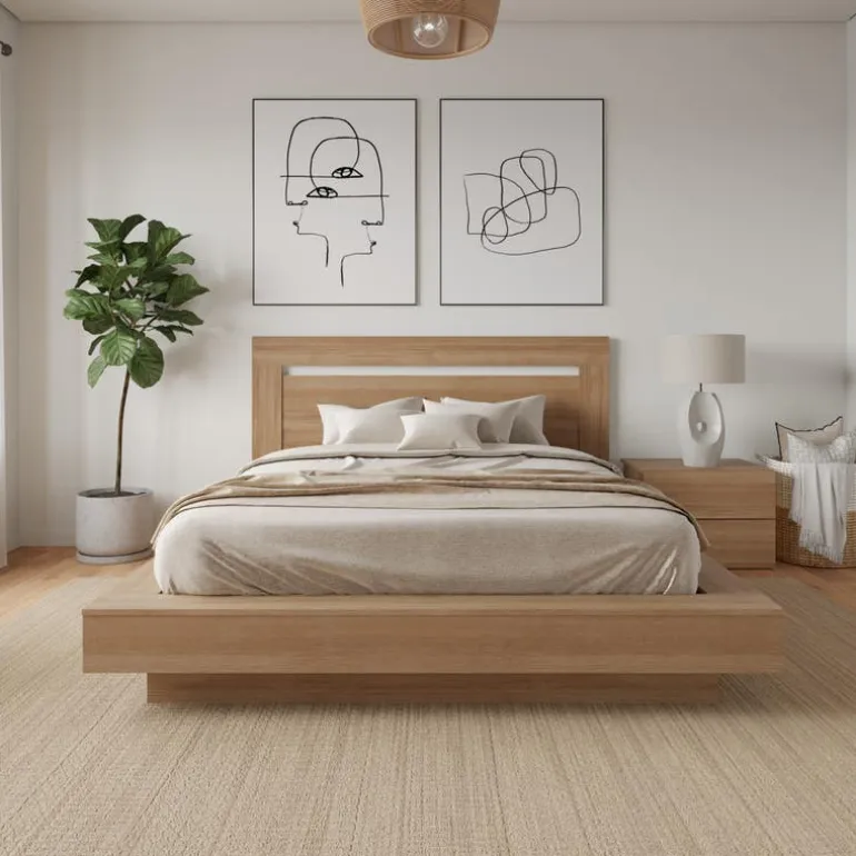 Queen Bedroom Set (60") - 3 pcs - Nexera