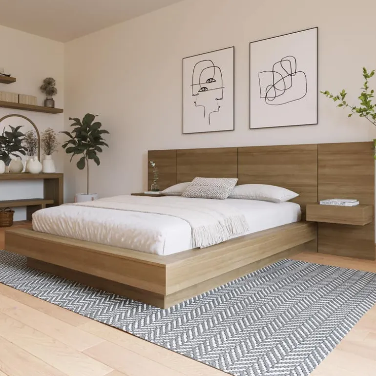 Queen Bedroom Set (60") - 4 pcs - Nexera