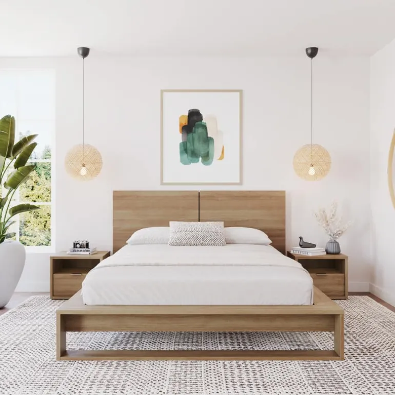 Queen Bedroom Set (60") - 4 pcs - Nexera