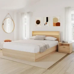 Queen Bedroom Set with Lighting (60