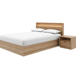 Queen Bedroom Set with Lighting (60