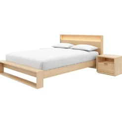 Queen Bedroom Set with Lighting (60