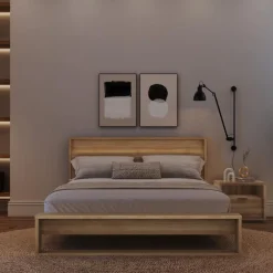 Queen Bedroom Set with Lighting (60