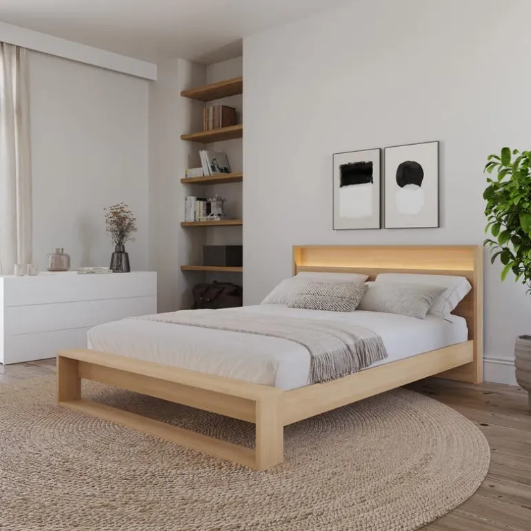 Queen Headboard with Integrated Lighting - Nexera