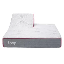 Queen Medium-Firm Split-Head Memory FoamMattress-in-a-Box - 60