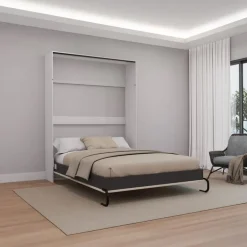 Queen Murphy Bed - Grey