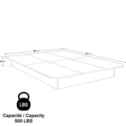 Queen Platform Bed (60