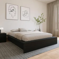 Queen Platform Bed (60