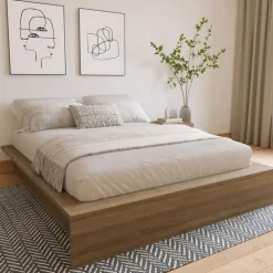 Queen Platform Bed (60