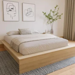 Queen Platform Bed (60