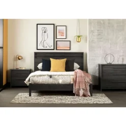 Queen Platform Bed (60'') - South Shore