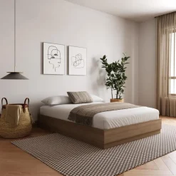 Queen Platform Bed - Nexera