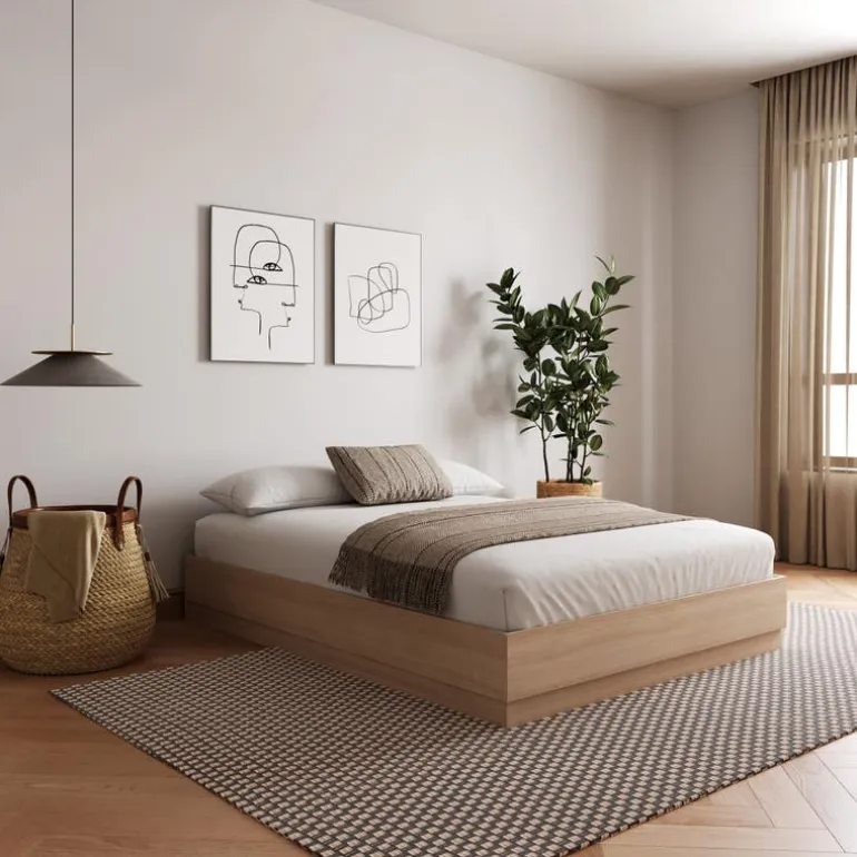 Queen Platform Bed - Nexera