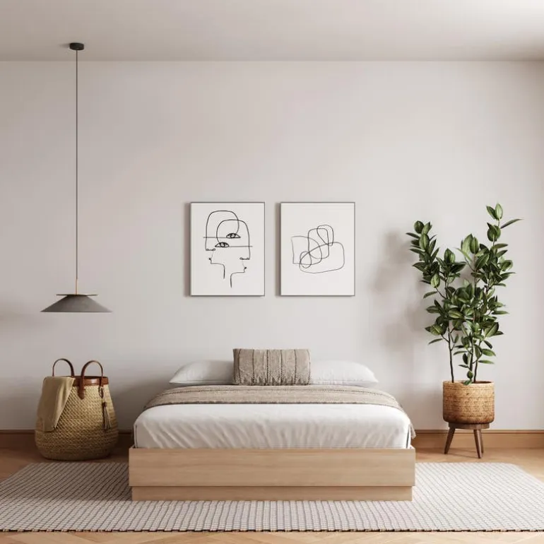Queen Platform Bed - Nexera