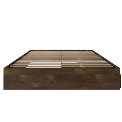 Queen Platform Bed with 3-Drawer Storage (60