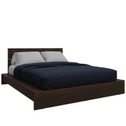 Queen Platform Bed with Headboard (60