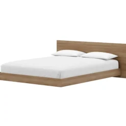 Queen Platform Bed with Headboard (60") - Nexera