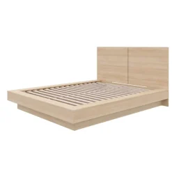 Queen Platform Bed with Headboard (60") - Nexera