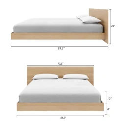Queen Platform Bedroom Set (60