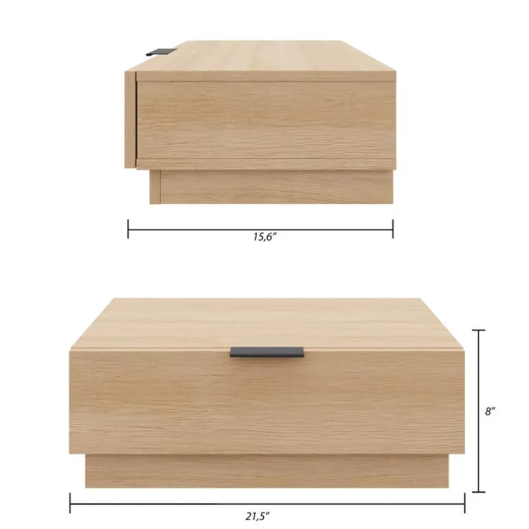 Queen Platform Bedroom Set (60") - 4 pcs - Nexera