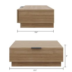 Queen Platform Bedroom Set (60") - 4 pcs - Nexera