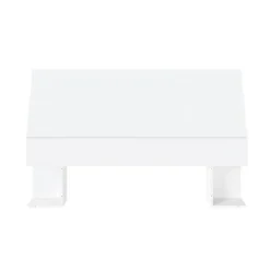 Queen Size Panel Headboard, White - Nexera