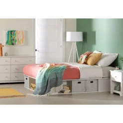 Queen Storage Bed and Baskets (60") - South Shore