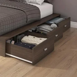 Queen Storage Bedroom Set with 6-Drawer Storage (60