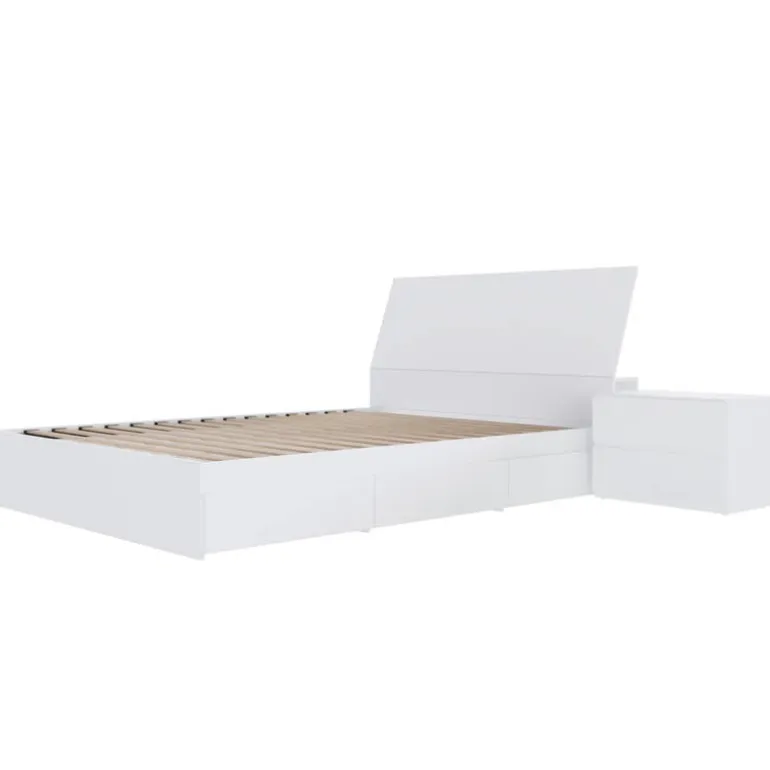 Queen Storage Bedroom Set (60") - 3 pcs - Nexera